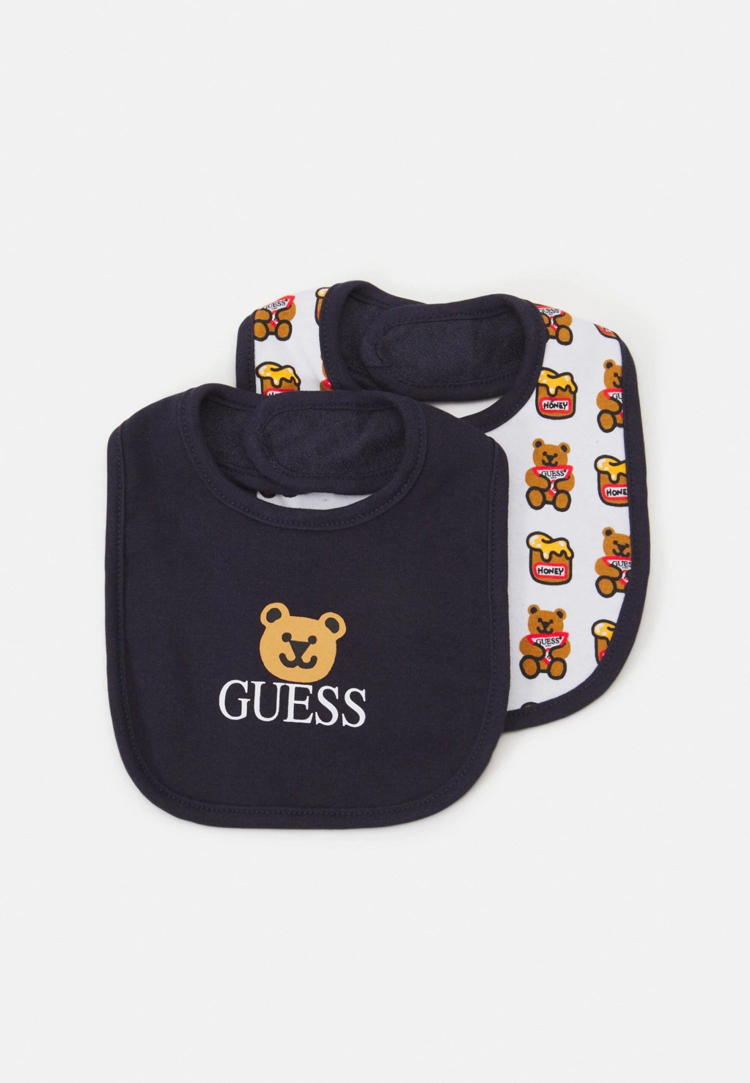Guess Bib Unisex 2 Pack - Slabbetje - Smart Blue