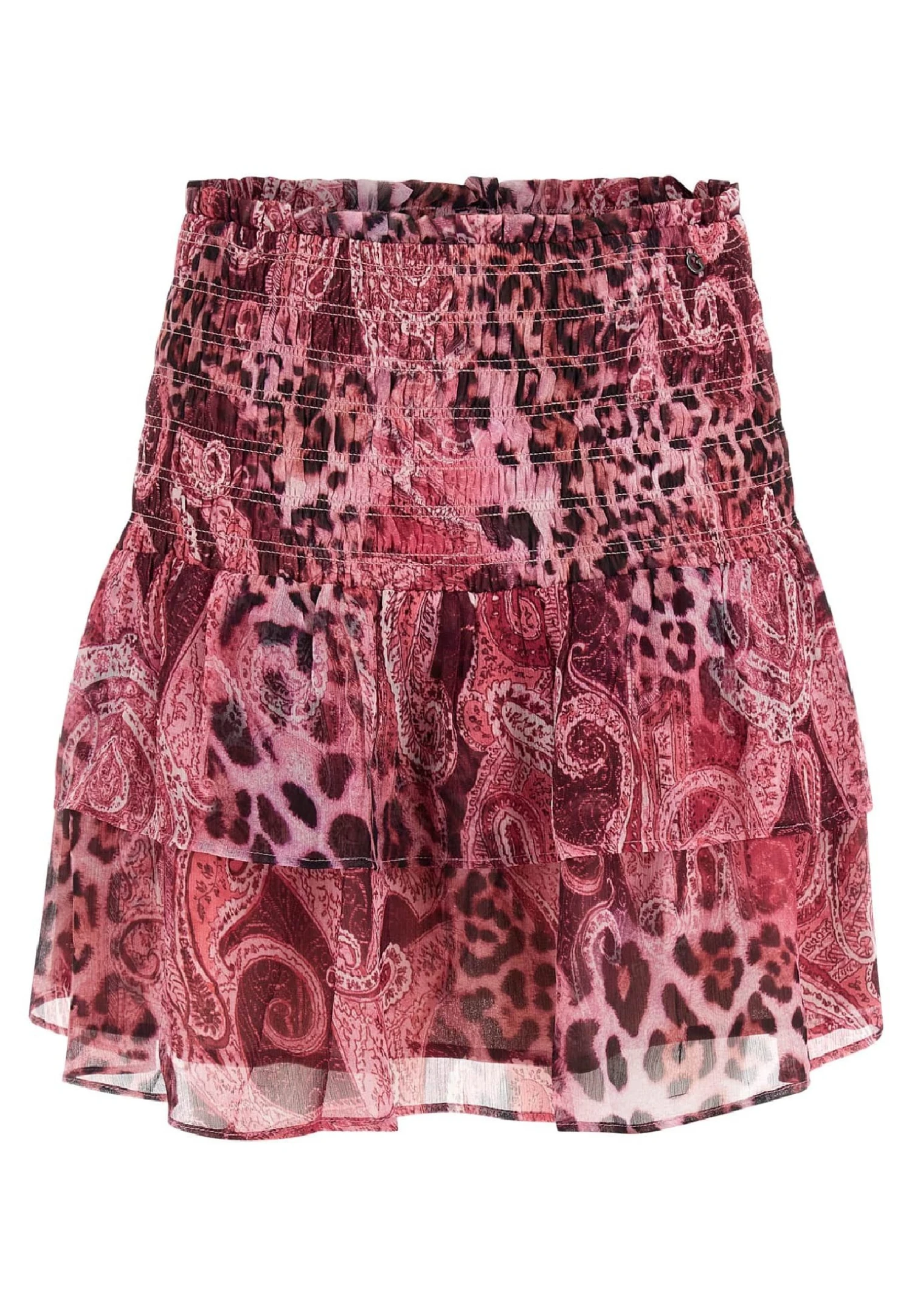 Guess Stampa All Over - A-Lijn Rok - Viola Multi - Afbeelding 4