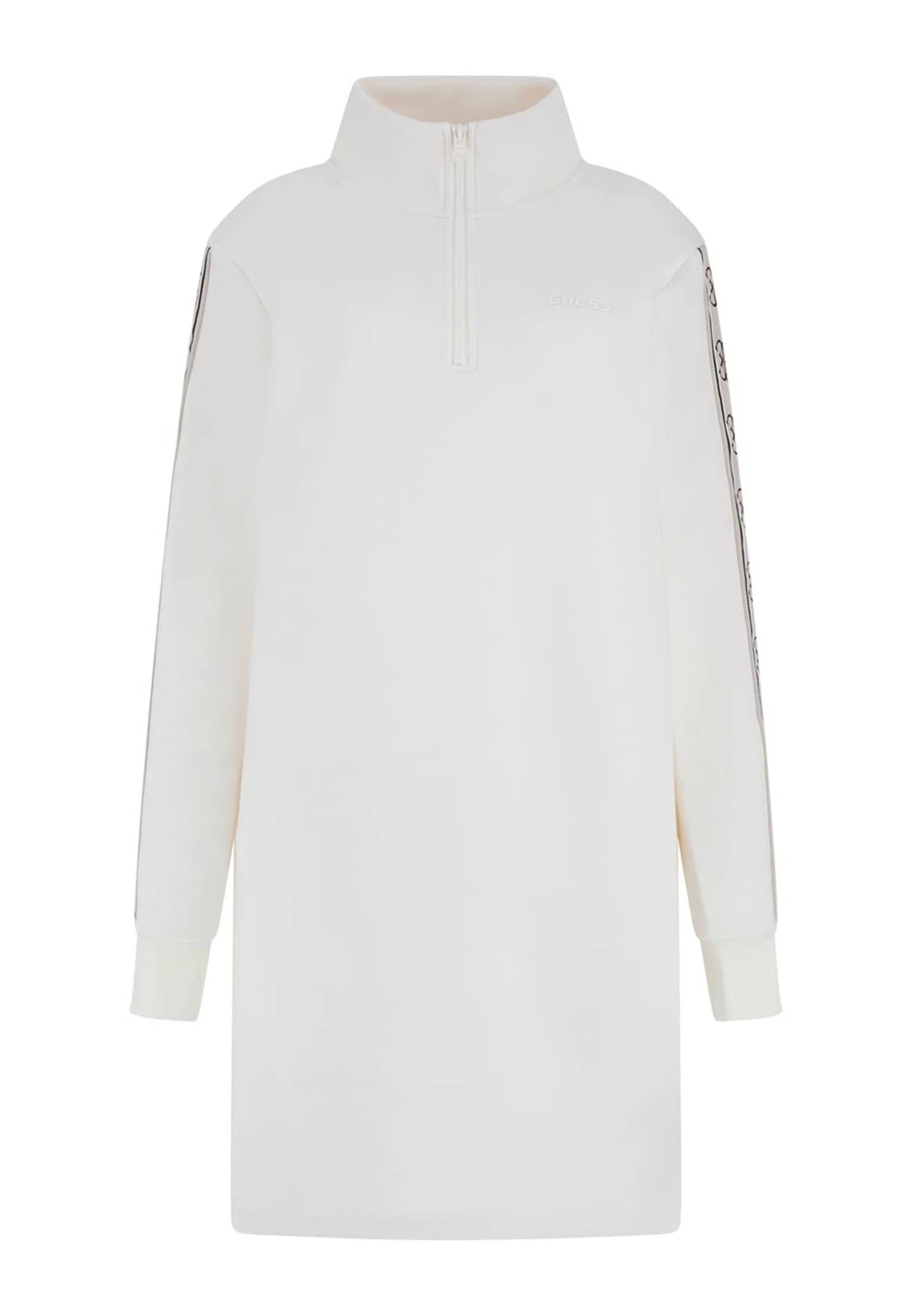 Guess Mit Seitlichem Logo - Jurk - Bianco - Afbeelding 4