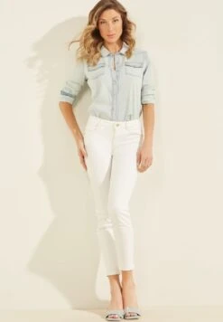 Guess Regular Fit - Overhemdblouse - Himmelblau