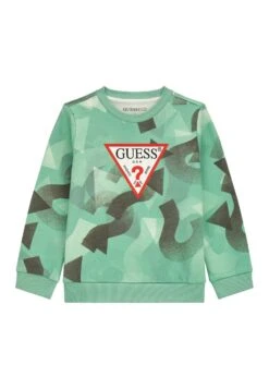 Guess Allover Print - Sweater - MehrfarbigGrün