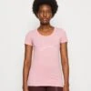 Guess Adelina Tee - T-Shirt Print - Vintage Blush