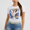 Guess Mit Frontprint - T-Shirt Print - Weiß