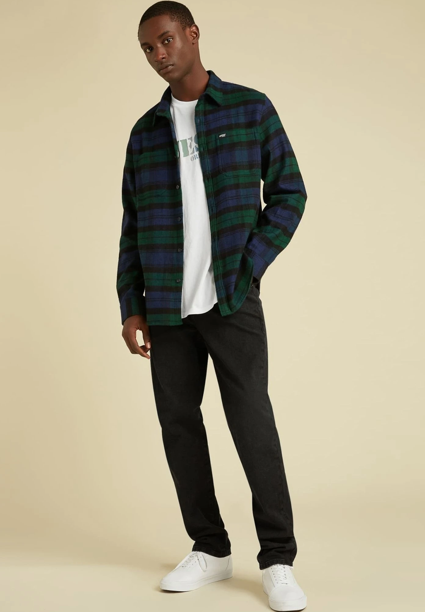 Guess Straight Leg Jeans - Schwarz - Afbeelding 2