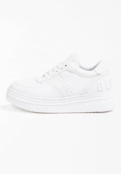 Guess Alf Logoschriftzug - Sneakers Laag - Weiß