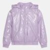 Guess Junior Hooded Zip - Winterjas - New Light Lilac