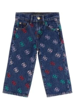 Guess Coulotte - Straight Leg Jeans - Mehrfarbig Grundton Blau