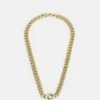 Guess Icon Unisex - Ketting - Yellow Gold-Coloured/Black