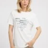 Guess Mit Frontprint - T-Shirt Print - Weiß