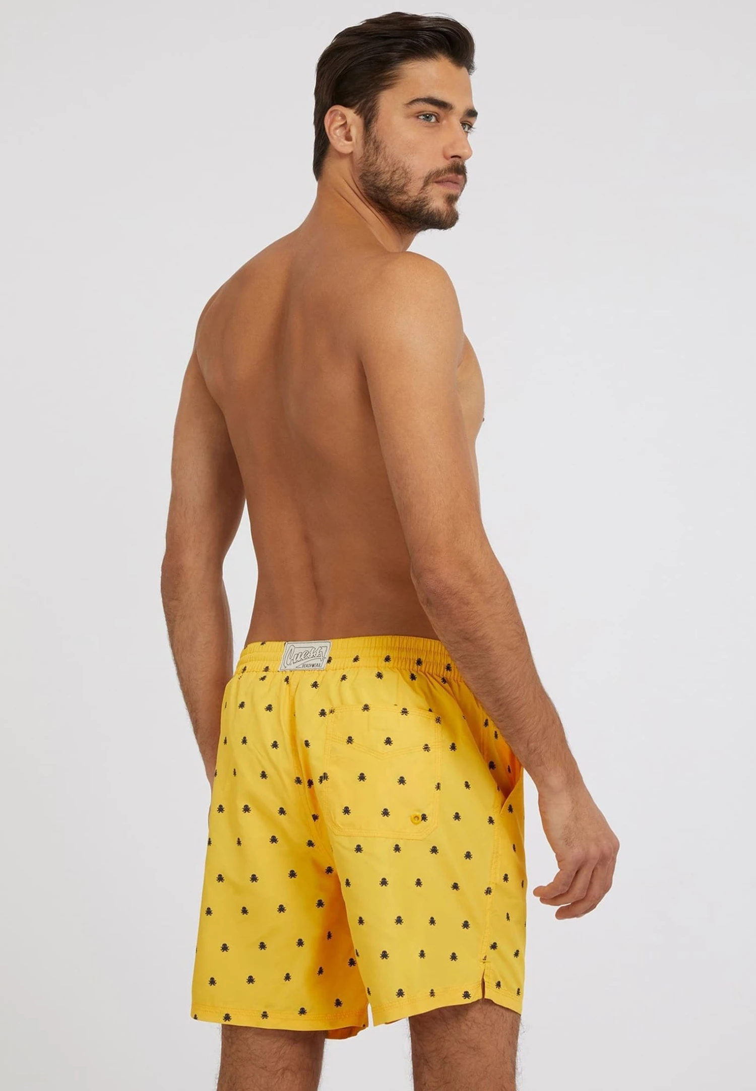 Guess Mit Allover-Print - Zwemshorts - Gelb - Afbeelding 2