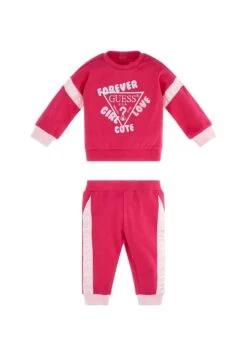 Guess Set Ls - Trainingspak - Striking Fuchsia