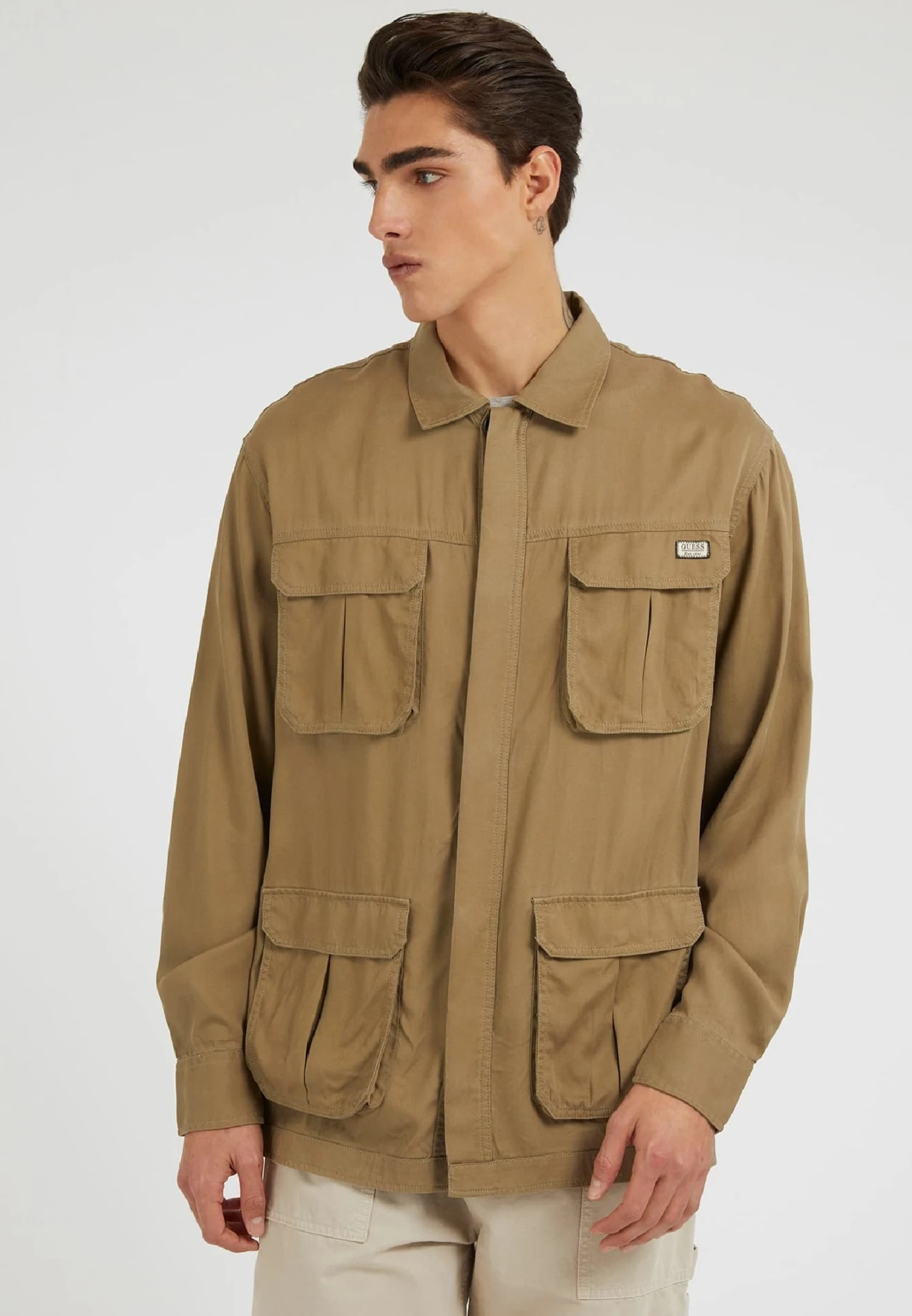 Guess Safari - Overhemd - Grün