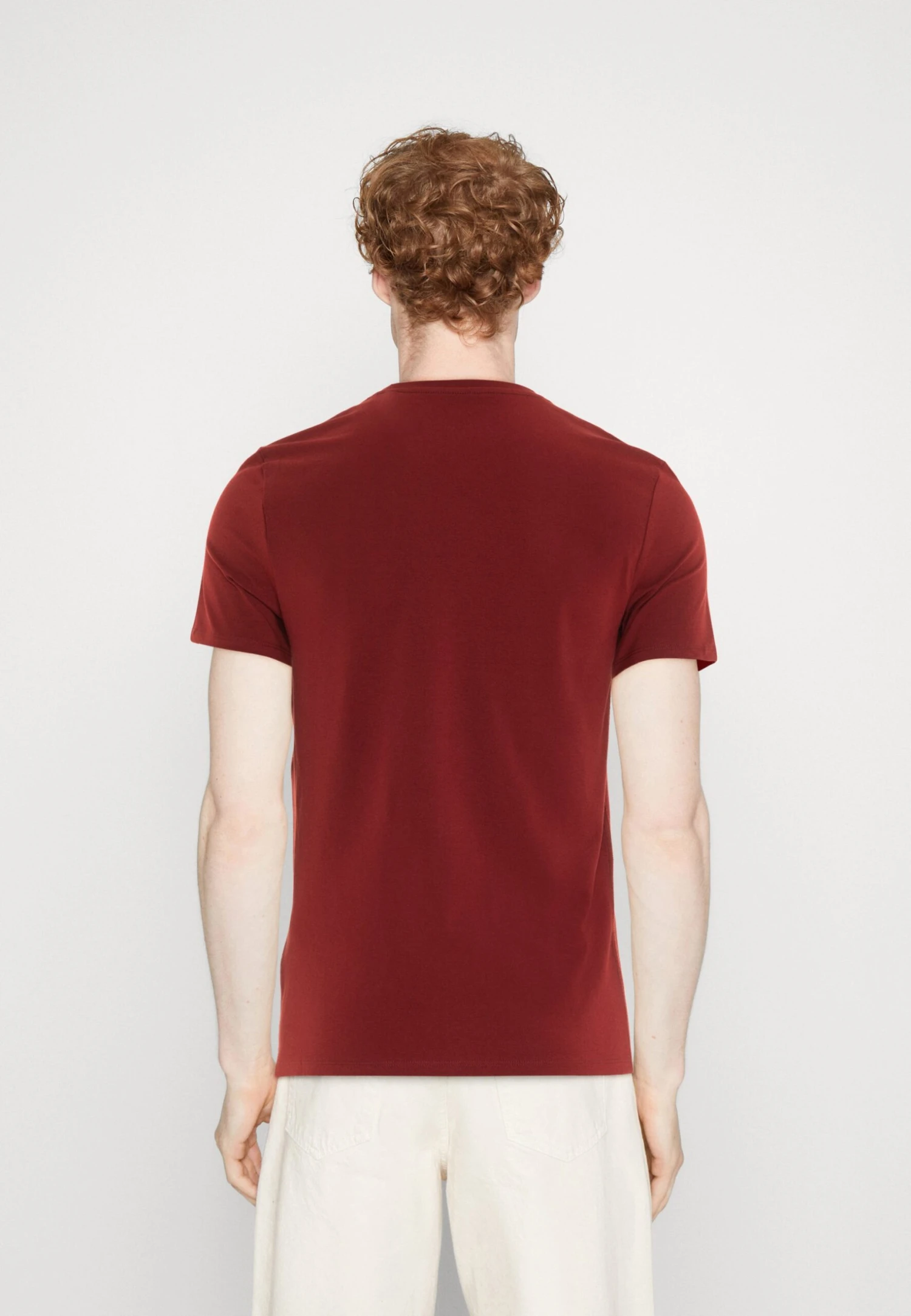 Guess Core Tee - T-Shirt Basic - Dark Jam Red - Afbeelding 3