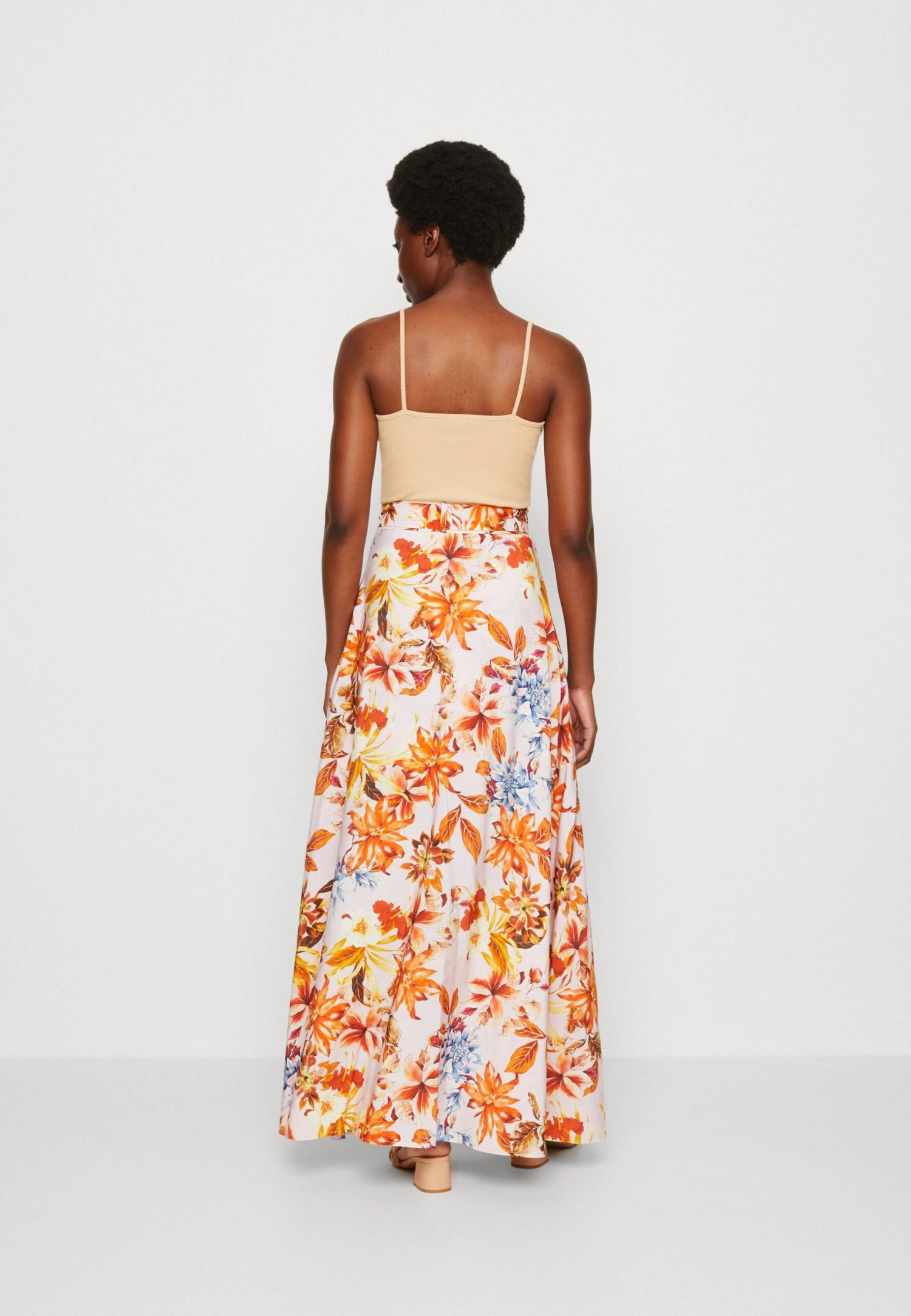 Guess Verity Long Skirt - Wikkelrok - Sunset Garden - Afbeelding 3