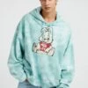 Guess Graffiti-Print - Hoodie - Himmelblau