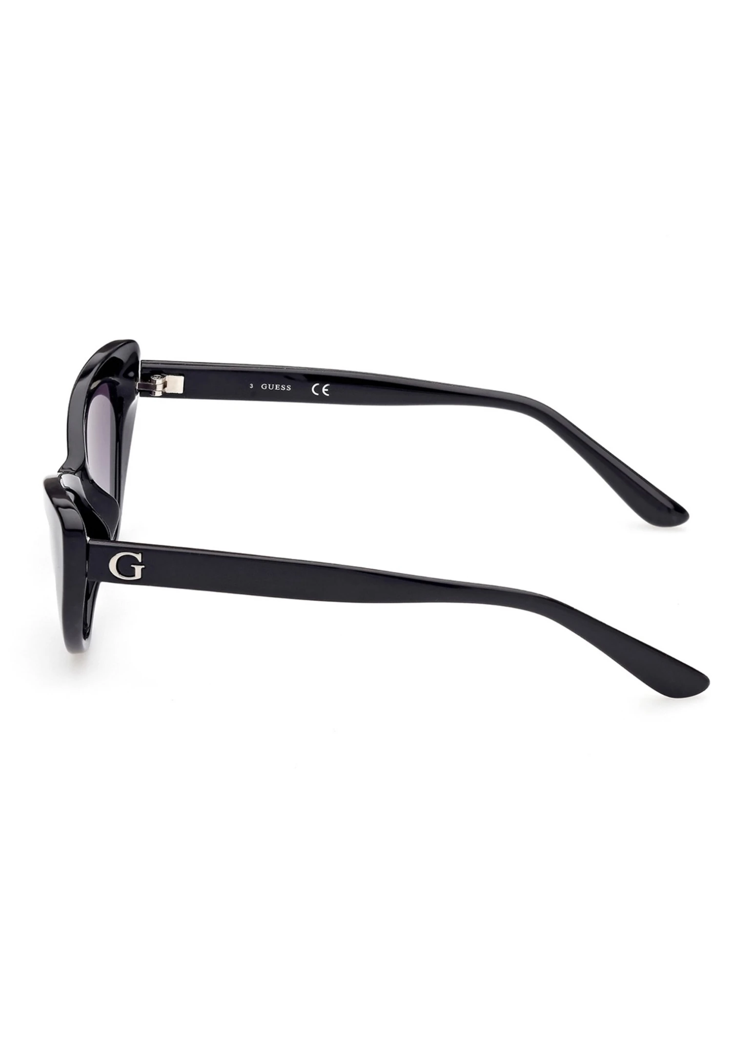 Guess Zonnebril - Glänzend Schwarz - Afbeelding 3