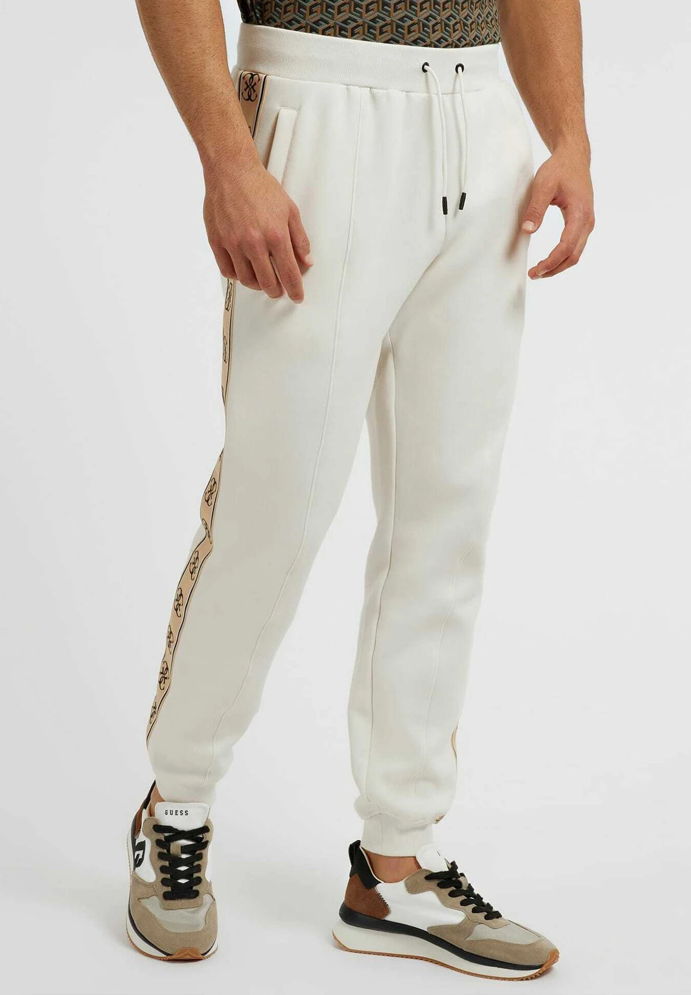 Guess Seitliches - Trainingsbroek - Grau