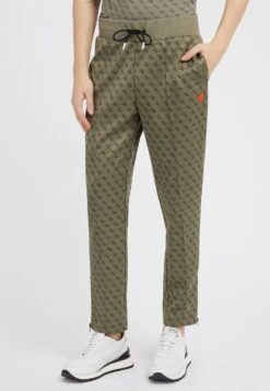 Guess Allover Logo - Trainingsbroek - Mehrfarbig Grün