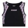 Guess Sport Mit Seitlichem Logo - Bustier - Schwarz