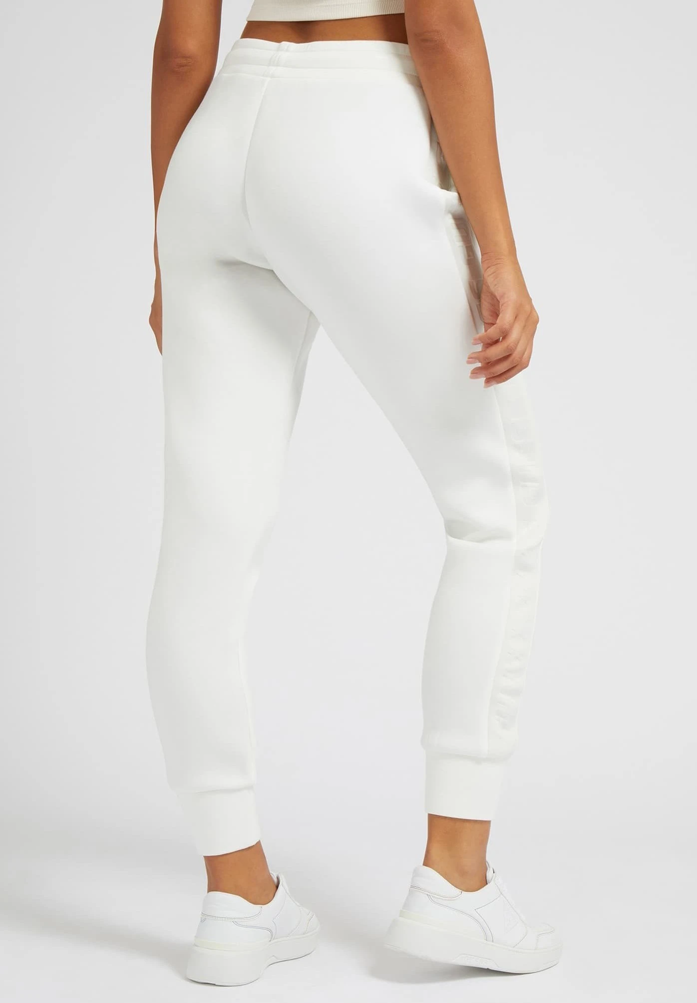 Guess Allie Scuba- Trainingsbroek - Weiß - Afbeelding 3