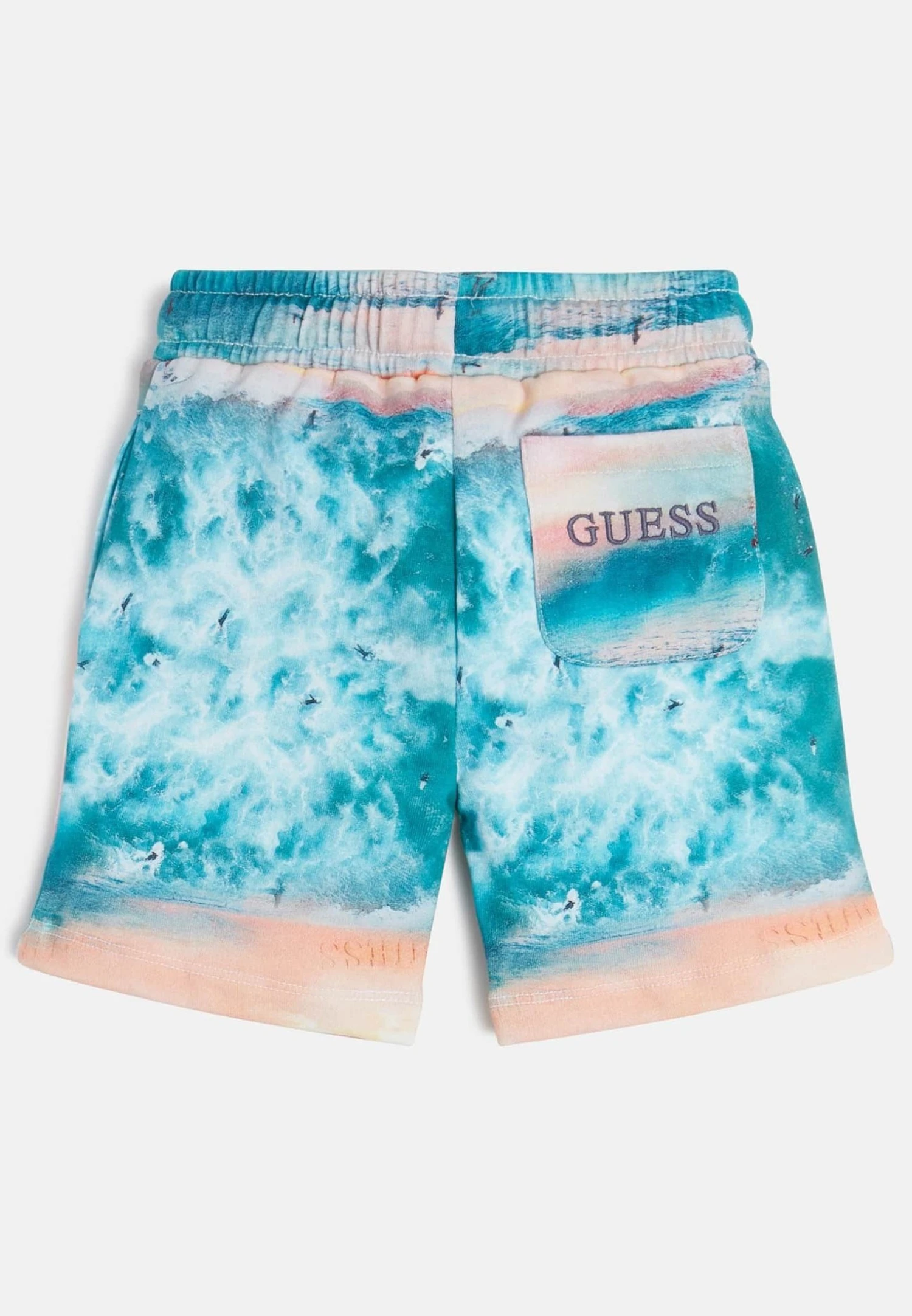 Guess Active Con Stampa All Over - Shorts - Fantasia Multicolor - Afbeelding 2