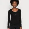 Guess Bryanna Tee - Longsleeve - Jet Black