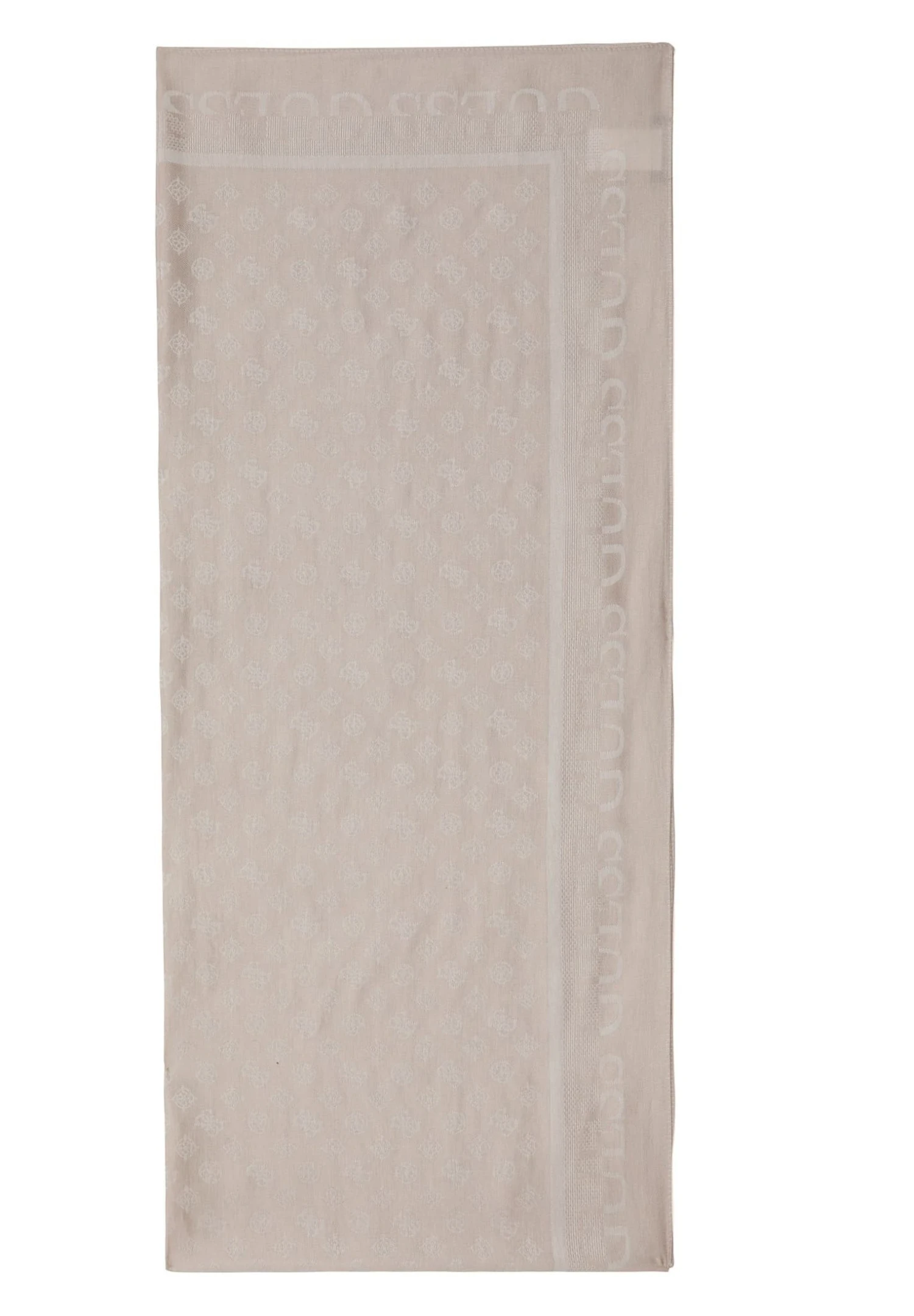 Guess Kufiya Mit 4G-Logo Und Peony-Logo - Sjaal - Mehrfarbig Beige