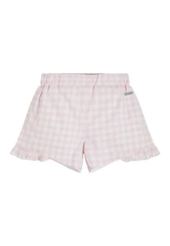 Guess Mit Vichy-Muster - Shorts - Mehrfarbe Rose