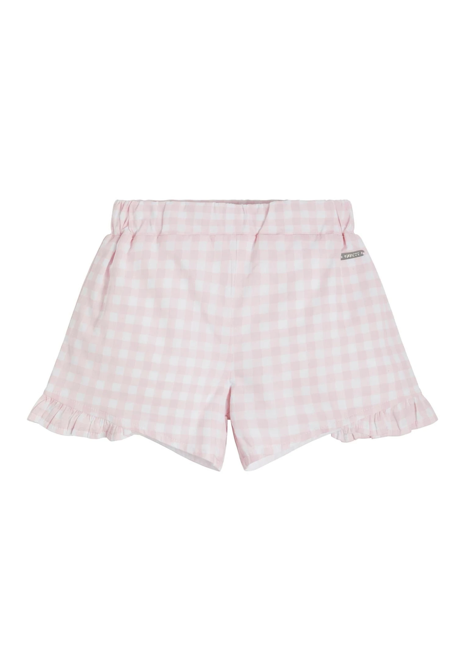 Guess Mit Vichy-Muster - Shorts - Mehrfarbe Rose