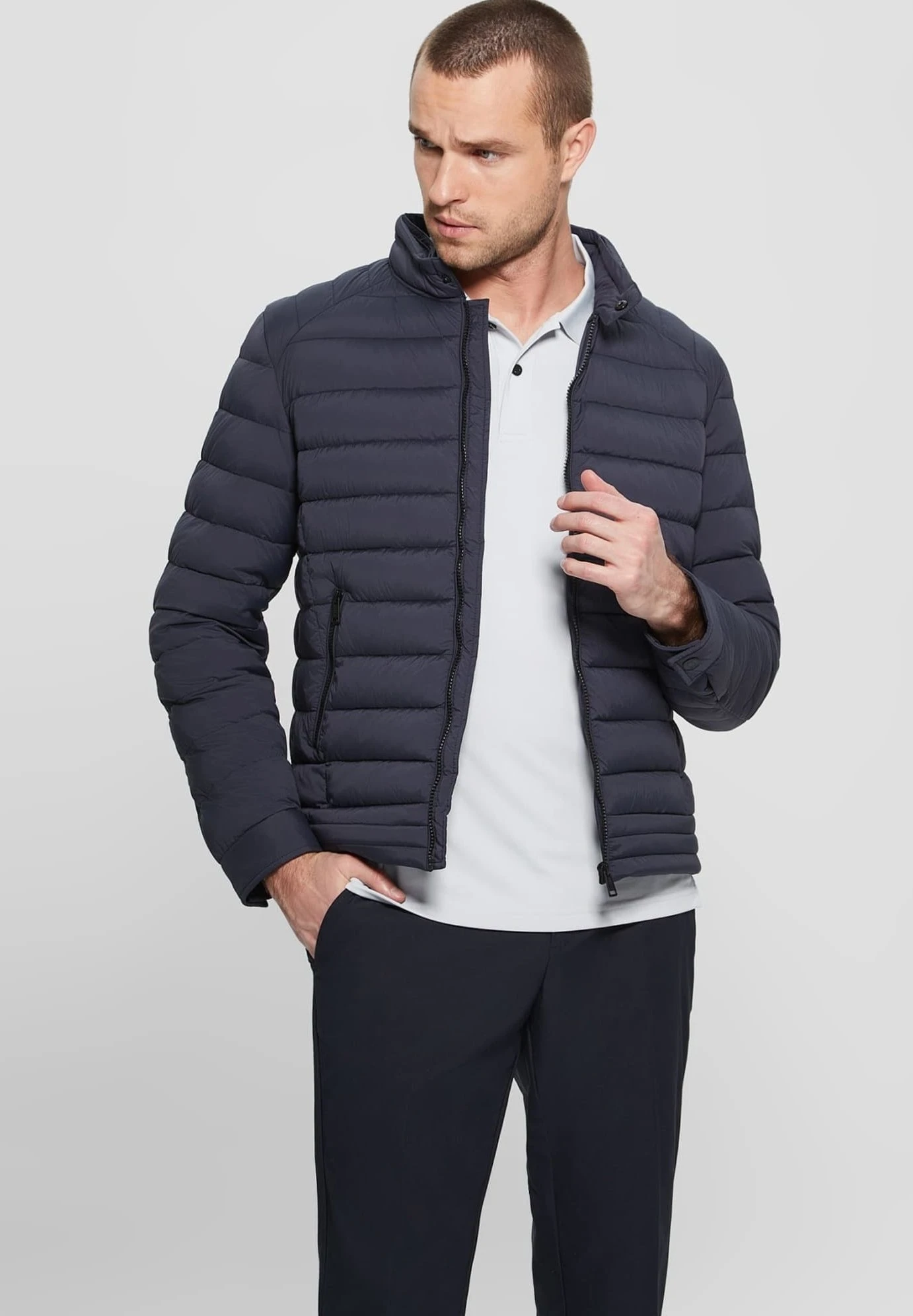 Guess Super-Stretch - Winterjas - Blau - Afbeelding 6