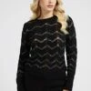 Guess Mit Mikropailletten - Trui - Schwarz