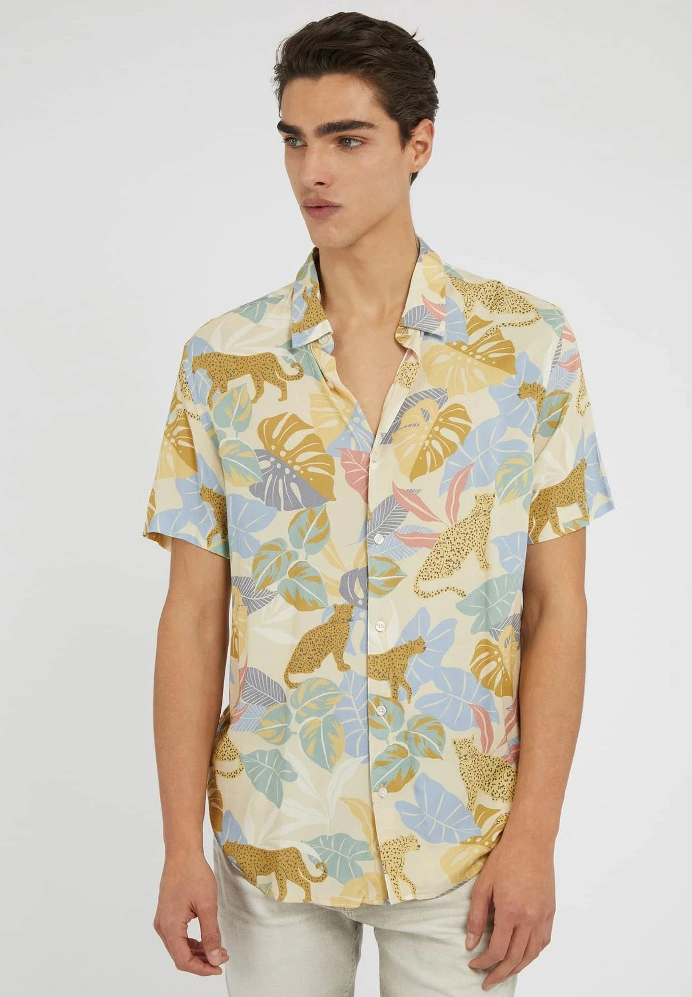 Guess Mit Allover Print - Overhemd - Gemustert Multicolor