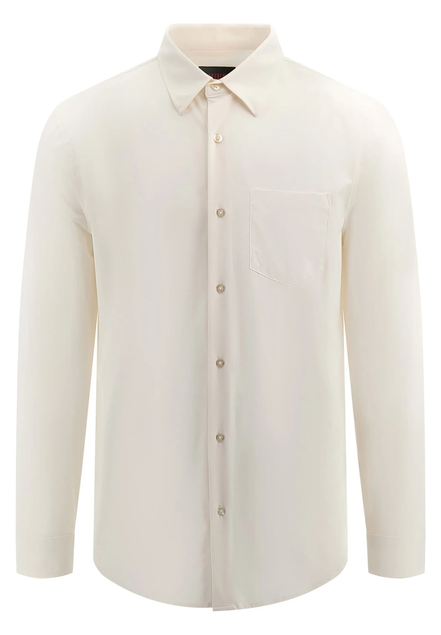 Guess Tech-Stretch - Zakelijk Overhemd - Weiß - Afbeelding 4