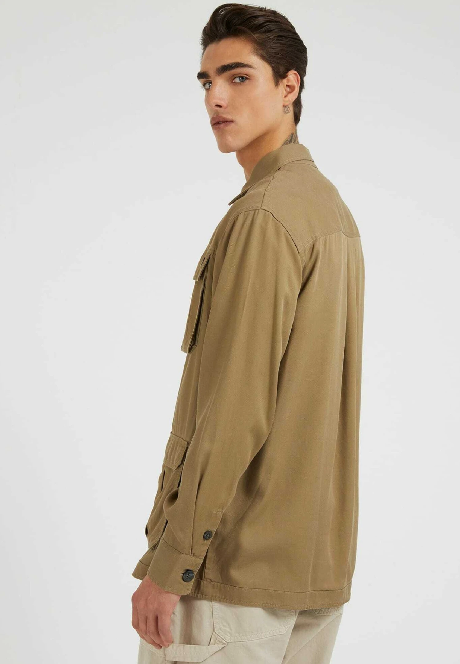 Guess Safari - Overhemd - Grün - Afbeelding 3