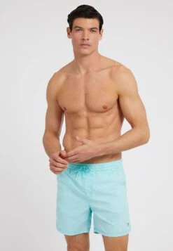 Guess Gewaschene Medium - Zwemshorts - Himmelblau
