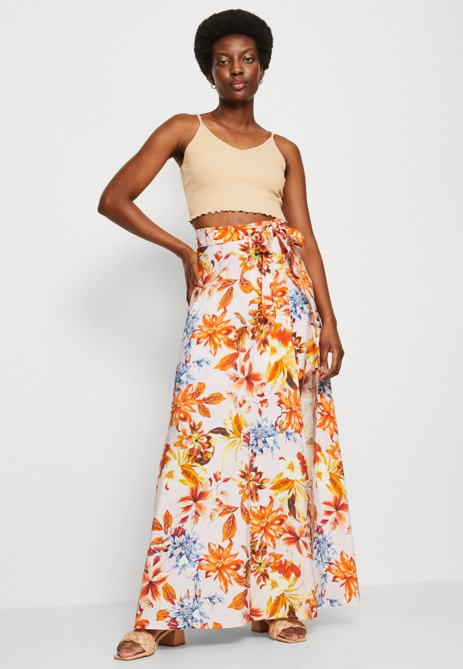 Guess Verity Long Skirt - Wikkelrok - Sunset Garden - Afbeelding 4