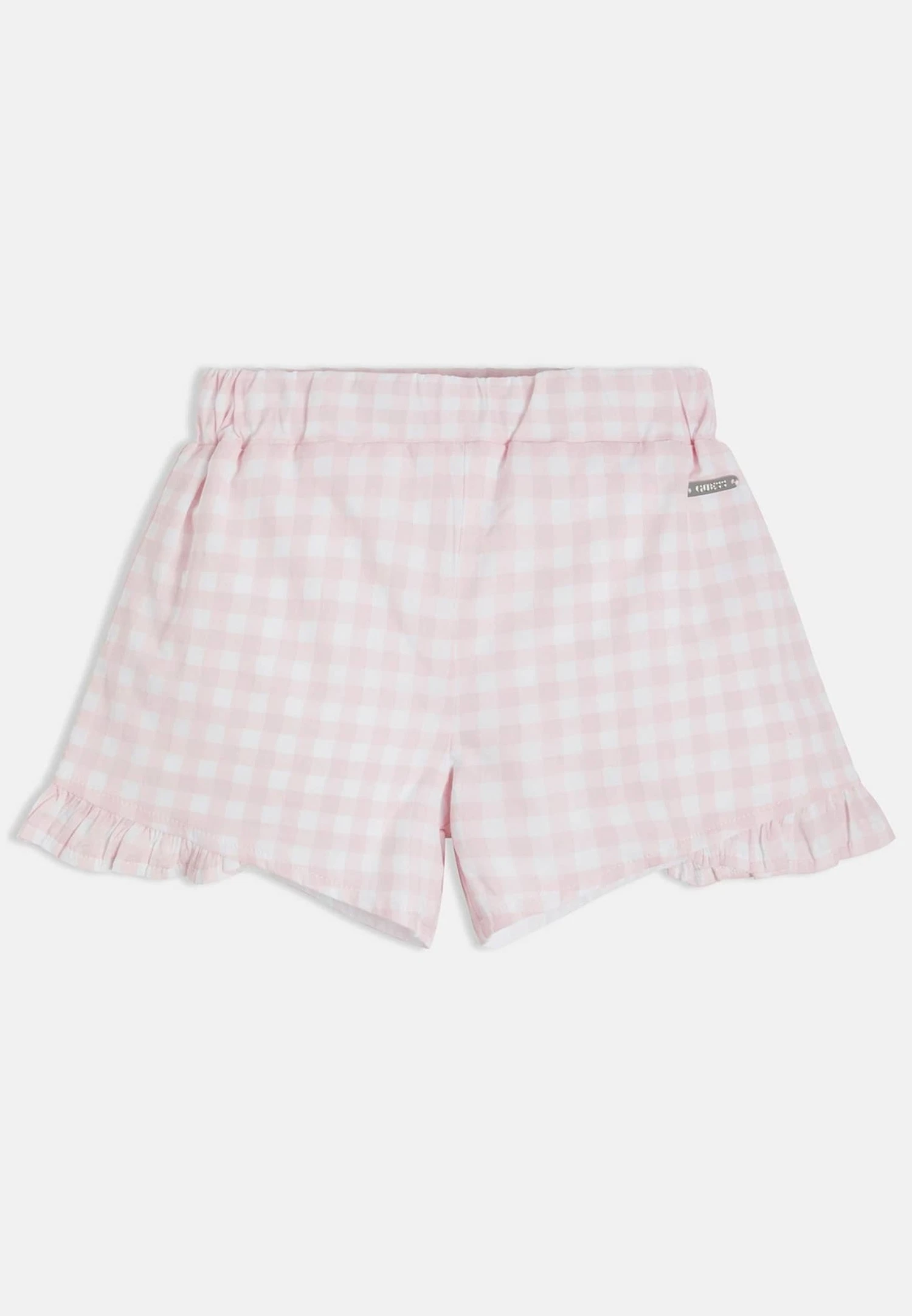 Guess Mit Vichy-Muster - Shorts - Mehrfarbe Rose - Afbeelding 3