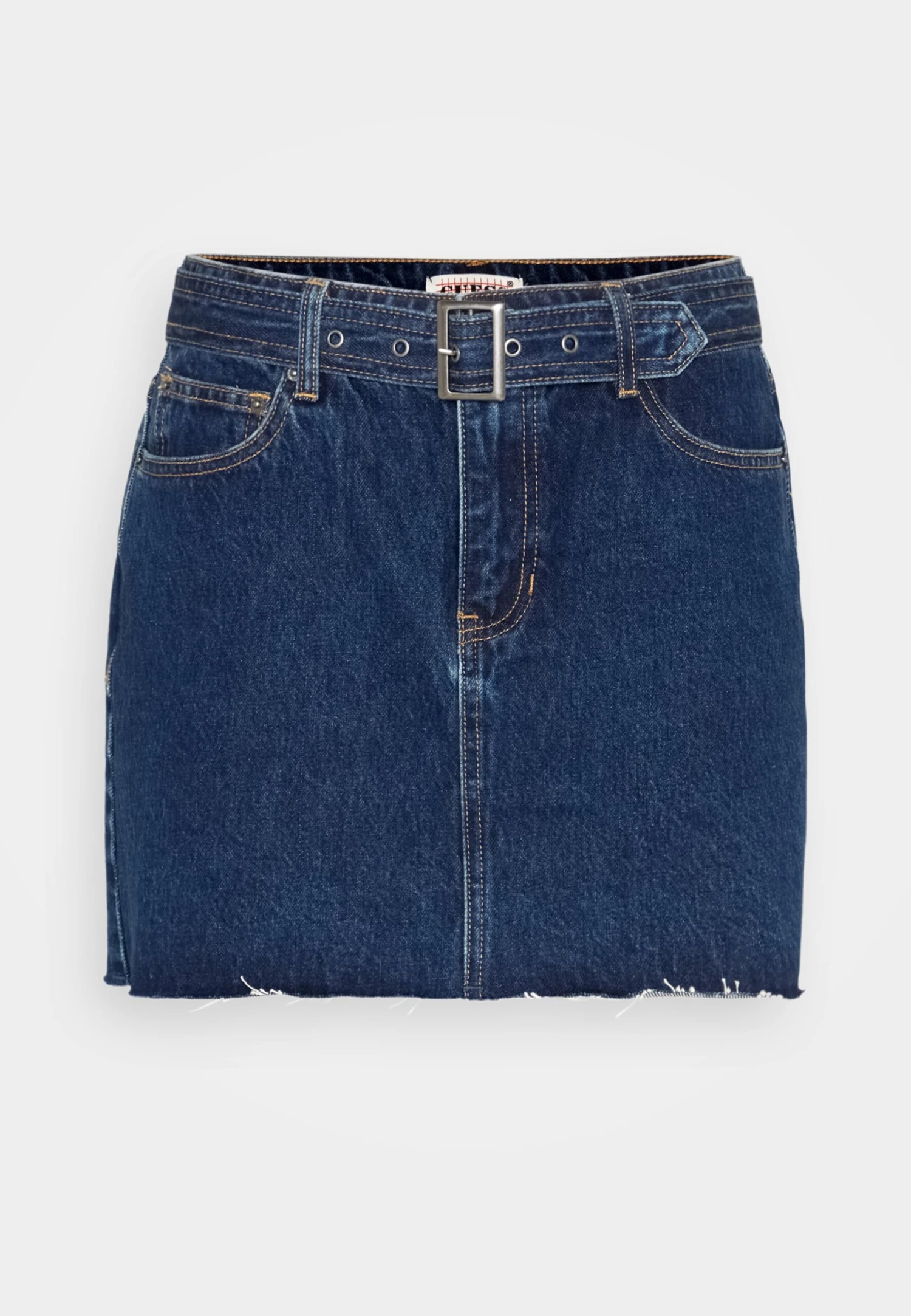 Elle Belt Skirt - Jeansrok - Vintage Dark Wash - Afbeelding 5