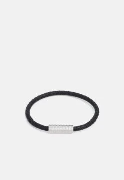 Guess Acapulco Unisex - Armband - Silver-Coloured, Black