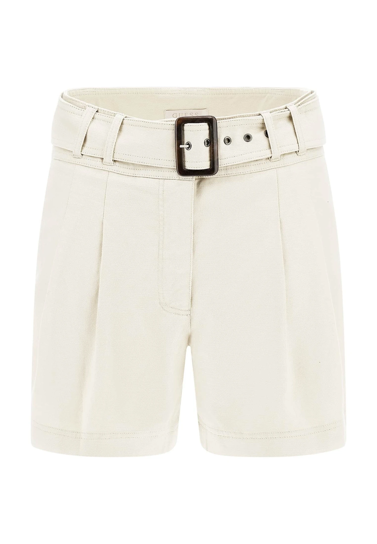 Guess Mit Gürtel - Shorts - Weiß - Afbeelding 4