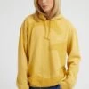 Guess Mit Makro Logo - Hoodie - Gelb