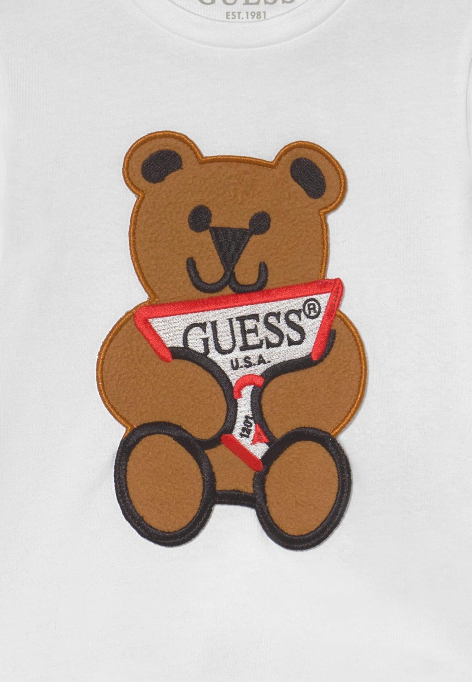 Guess Core- Longsleeve - True White - Afbeelding 3