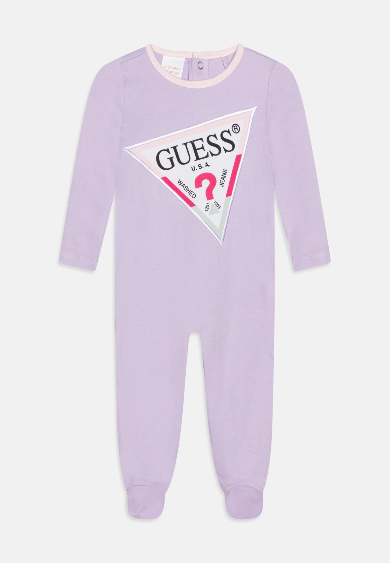 Guess Baby Interlock Overall - Geboortegeschenk - New Light Lilac