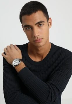 Guess Mens Dress - Chronograaf - Silver-Coloured