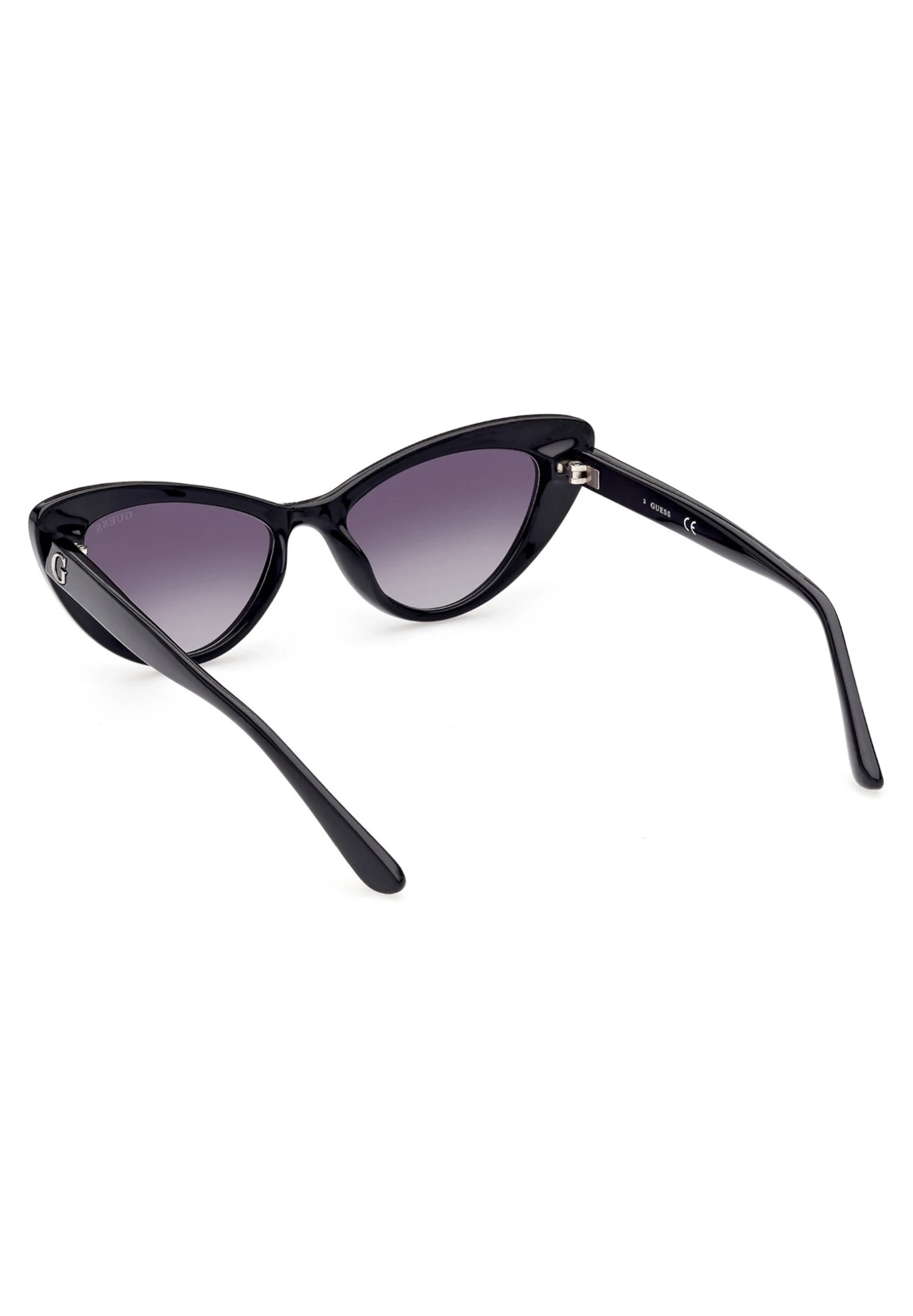 Guess Zonnebril - Glänzend Schwarz - Afbeelding 6