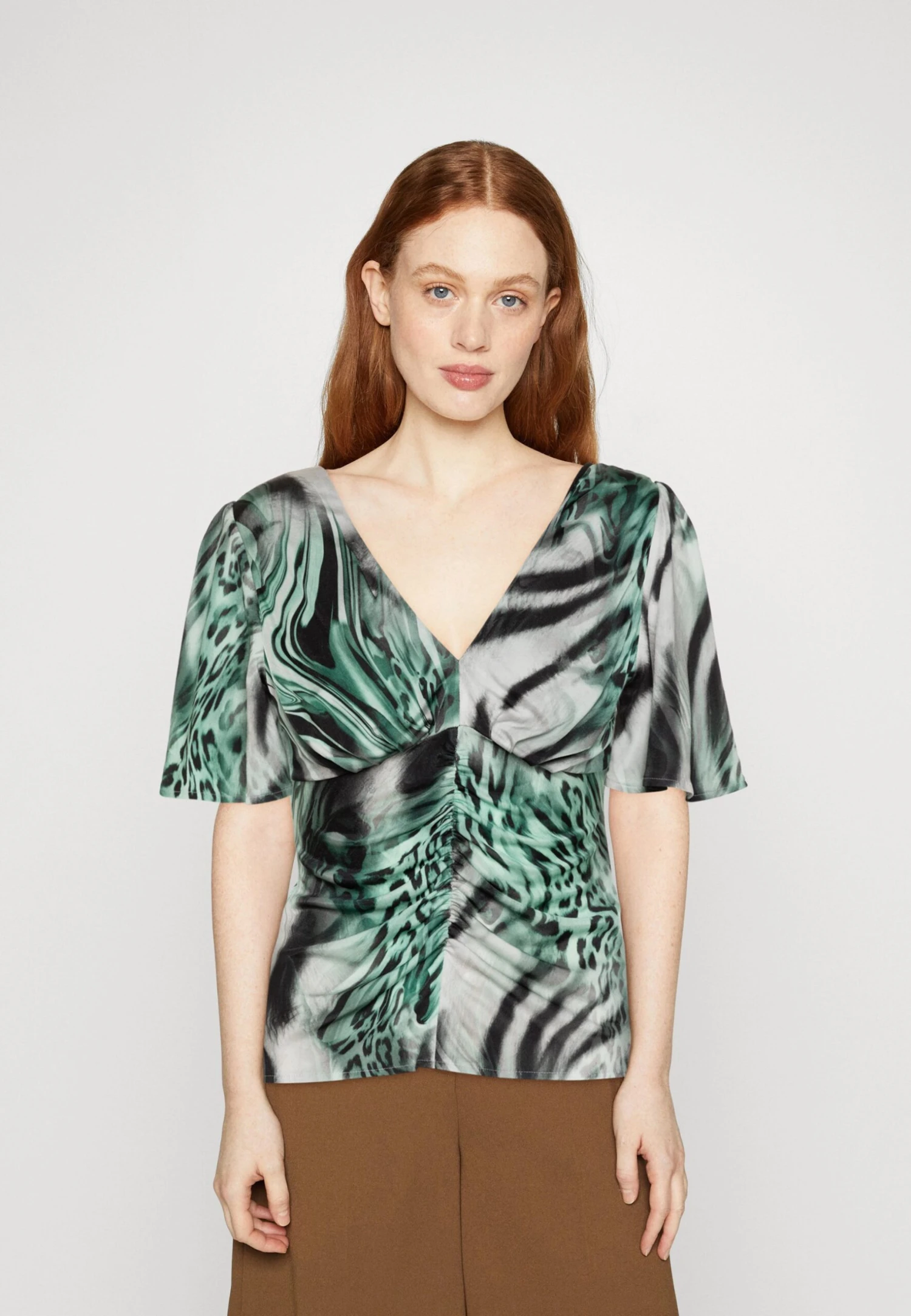 Feline Feeling - T-Shirt Print - Multi-Coloured