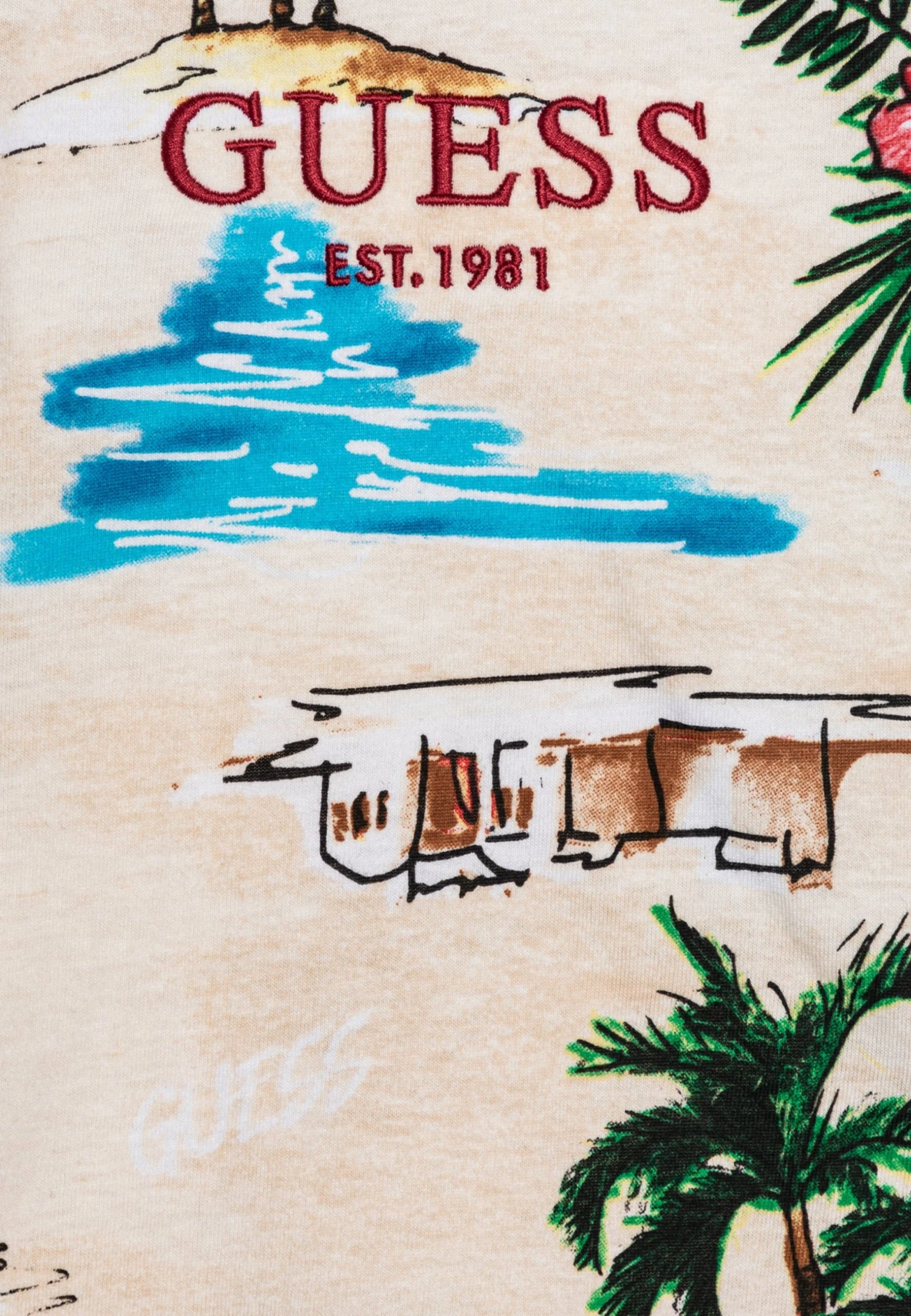 Guess Toddler Ss - T-Shirt Print - Beige - Afbeelding 3