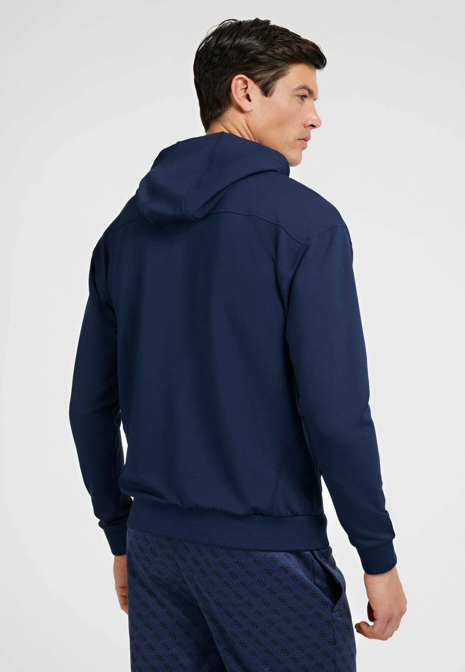 Guess Logo - Hoodie - Dunkelblau - Afbeelding 3