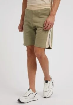 Guess Mit Seitenstreifen - Shorts - Grün