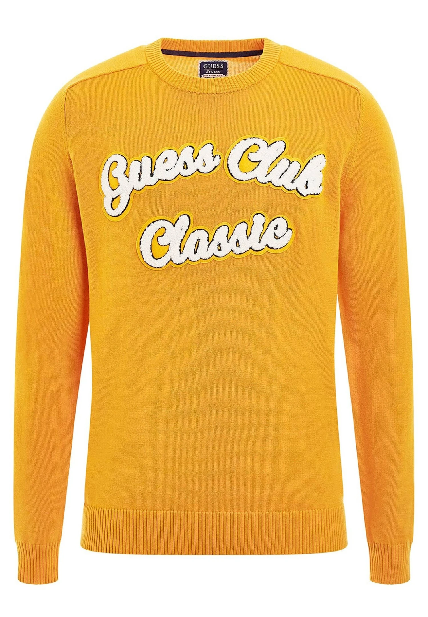 Guess Front Patch - Trui - Gelb - Afbeelding 4